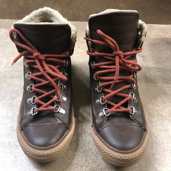 fleece lined high tops